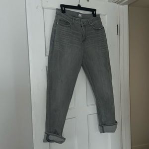 Loft gray boyfriend jeans
